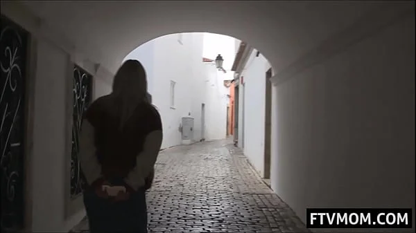 Milf upskirt street