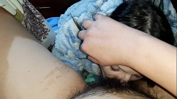 My neighbor started petting and licking me while her girlfriend was resting next to me - Girls fly orgasm