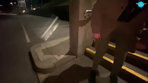 Cracky the street girl finaly gets to suck cock