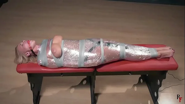 Darina has multiple orgasms Mummification with magic wand 1