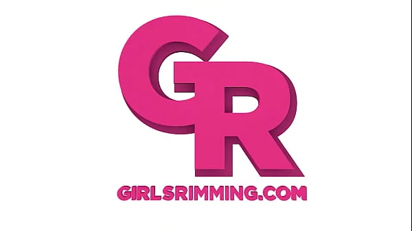 GIRLSRIMMING - Hot rimming MFF action with skinny teens Lili Charmelle and Selva Lapiedra