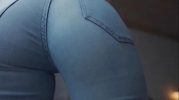 Tease you with me ass in jeans and panties