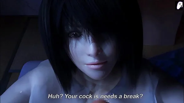 (4K) The ghost of a Japanese woman with a huge ass wants to fuck in bed a long penis that cums inside her repeatedly | Hentai 3D
