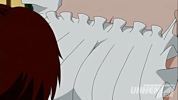 Hot Busty Maid Breastfeeding Her Boss - Uncensored Hentai