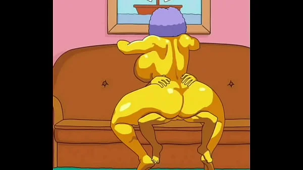 Selma Bouvier from The Simpsons gets her fat ass fucked by a massive cock