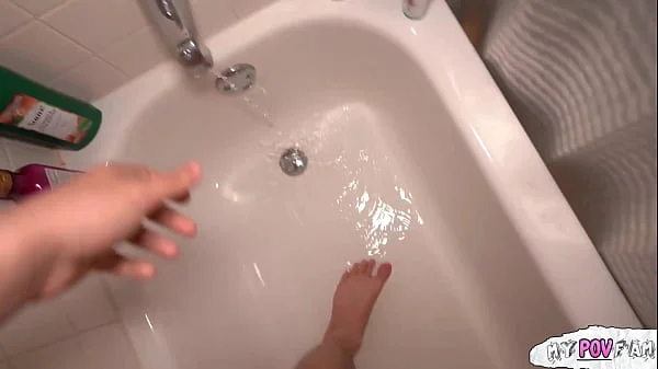 Stepdaughter caught spying on me in the shower