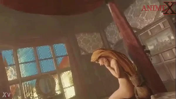 Rapunzel hot animación 3d