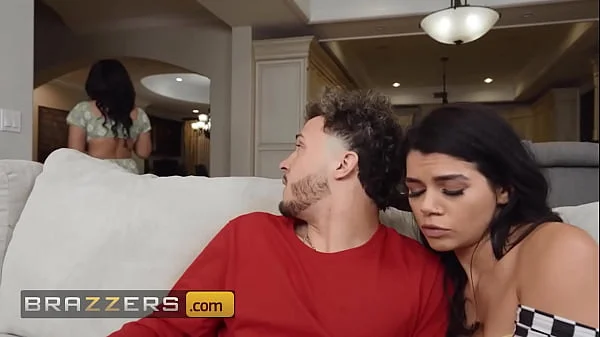 Seductive Sarah Arabic Lures Her Roomies' BF Into A Steamy Fuck Session Right Behind Her Back - BRAZZERS