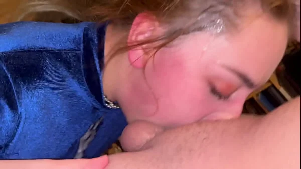Amazing intense Facefuck finishing with Throatpie