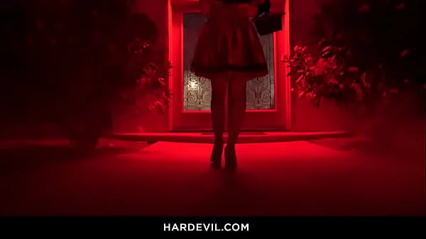 Slutty little red riding hood gets her ass stretched by a black monster cock