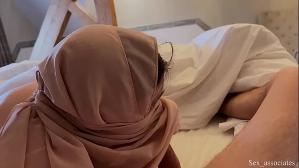 Shy Stepmother And Son Share a Bed In A Hotel