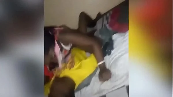Horny Ugandan Couple fucking in the open
