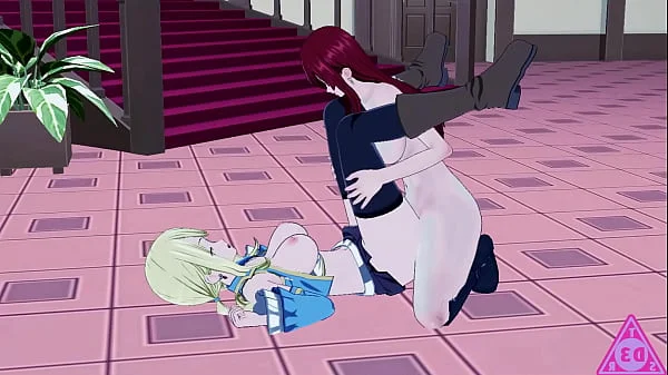 Lucy Elsa Fairy Tail hentai videos blowjob handjob horny and cumshot gameplay porn uncensored... Thereal3dstories..