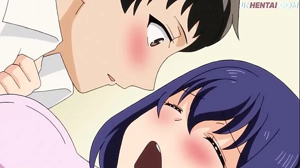 step Sister brother and girlfriend in threesome | Uncensored Hentai