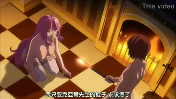 【エロアニメ】ピンク髪の姫様が侵入者に激しく犯されておもらししながらイっちゃう