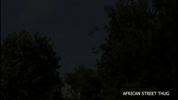 POV an unprecedented encounter in the village between an adulterous woman and her neighbor in the field followed by an outdoor public fuck on African Street thug
