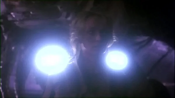 Worm Sex Scene From The Movie Galaxy Of Terror : The giant worm loved and impregnated the female officer of the spaceship.