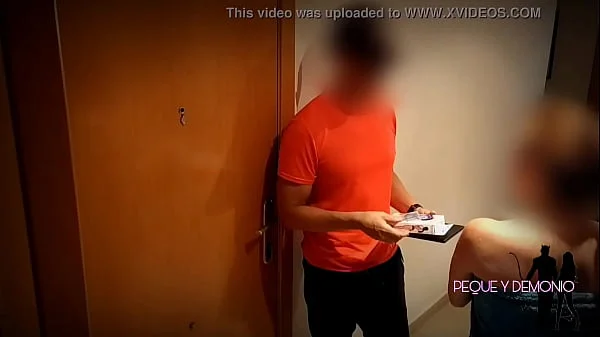 I FUCK THE AMAZON DEALER, I TELL HIM I NEED HIS COCK AND HE ACCEPTS. HE FUCKS MY PUSSY AND I OFFER HIM MY ASS. PART 1