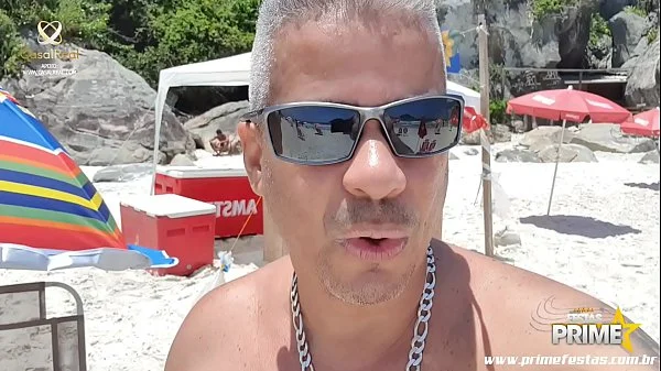Bukakke Mirella Mansur Na Praia de Abricó Levando Porra a Galera vai a Loucura completo No Red !!!