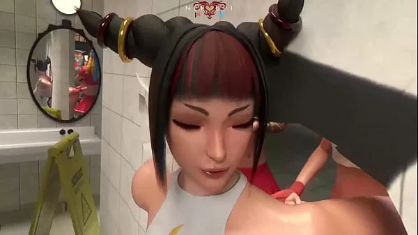 Futa Sakura x Juri stuck on wall