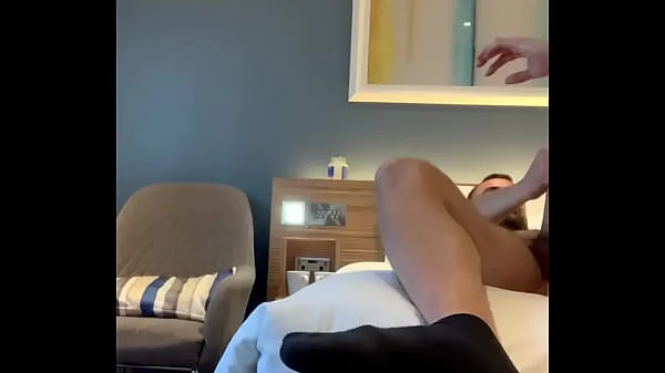 Milf sucks and gets fucked in hotel