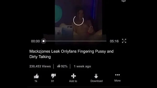 Mack Jones fingers wet pussy