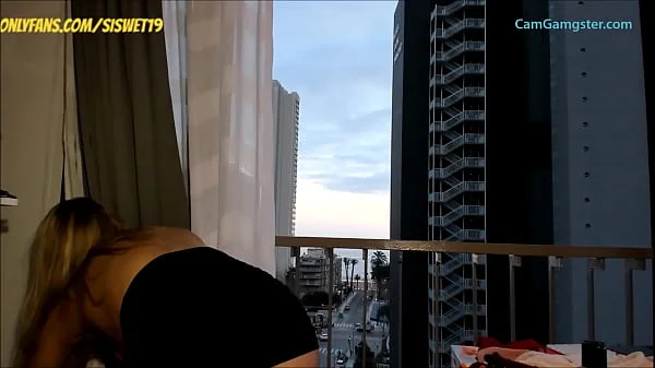 SisWet19 Fucked On Balkony *** Watch Live On CamGangster.com