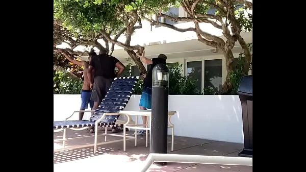 White Swingers in Miami pay my grandpa and I to let his wife suck our black cocks