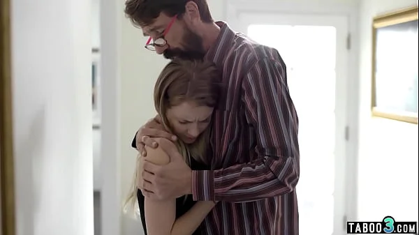 Stepdad manipulates teen Riley Star into fuck after disappears