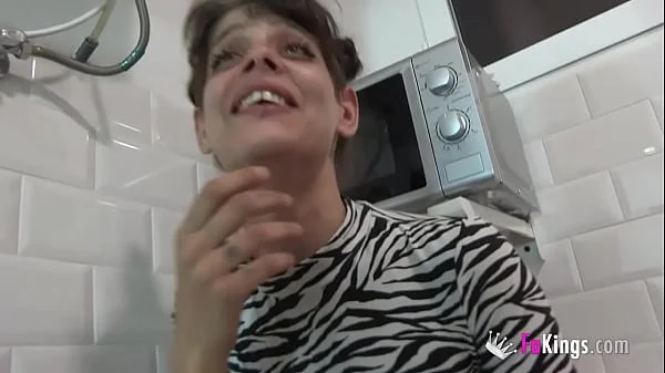She's seen lots of dicks, but she didn't expect this MONSTER!!