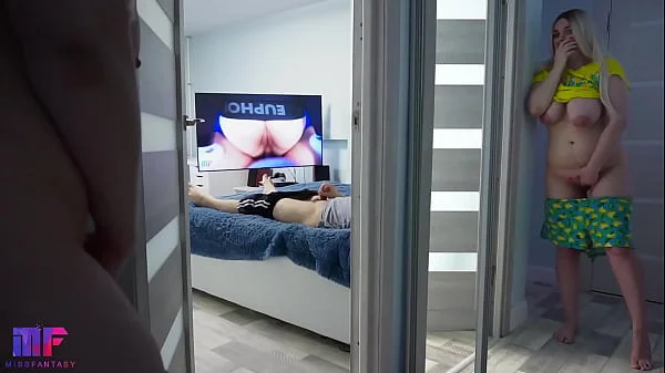 Stepdaughter spying on stepdad part 2
