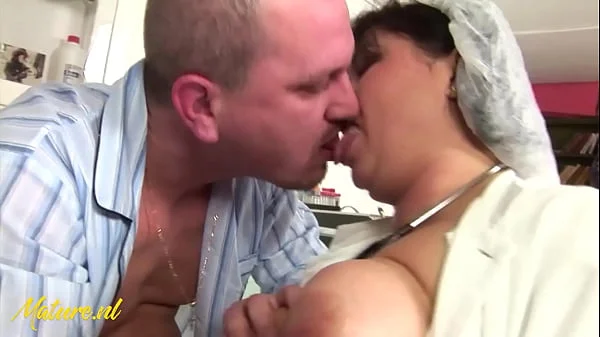 Horny Patient Fucked His Nurse In Her Ass & Creampied Her