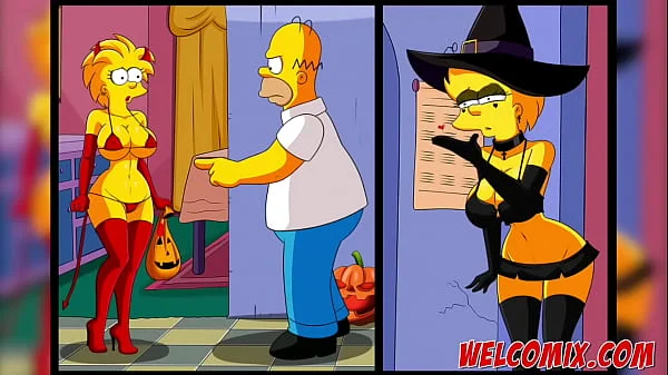 Halloween night with sex - The Simptoons