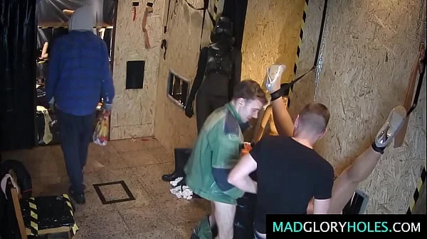 Step Mother GangBanged in Glory Hole