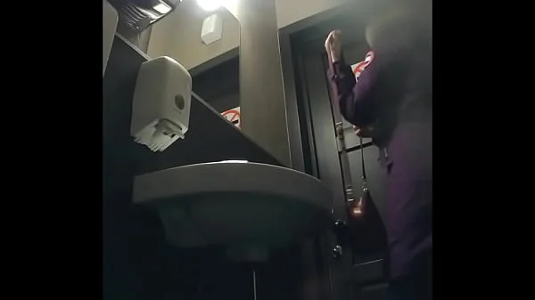 MOV 100. Continuation of the adventures of girls in the cafe toilet