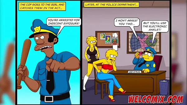 Obscene indecent - The Simptoons