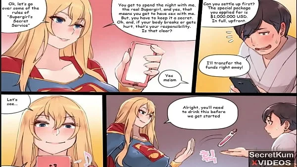 Supergirl - Super Sells Superpussy for a Million Dollars