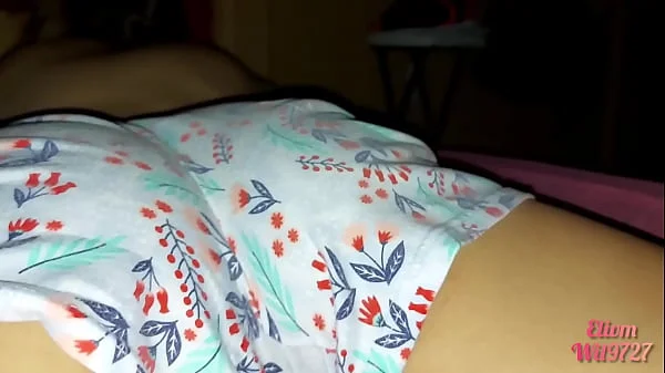 cute stepsister caught red handed while watching porn on her mobile | closeup shaved pussy