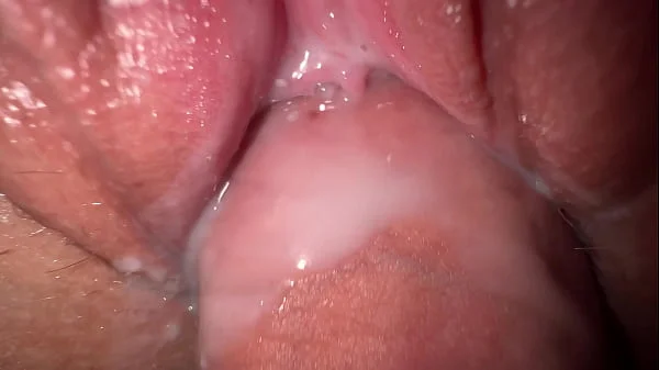 I fucked my horny stepsister, tight creamy pussy and close up cumshot