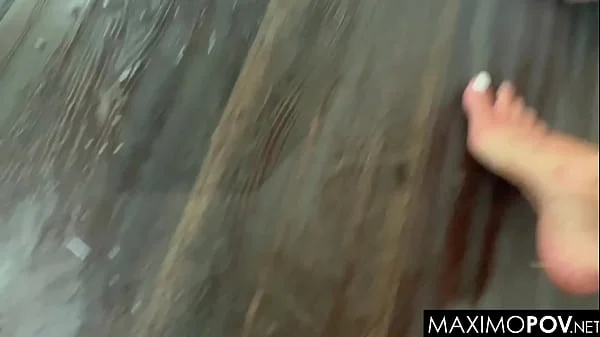 Anal Fuck and Cumshot to a Busty Blonde British