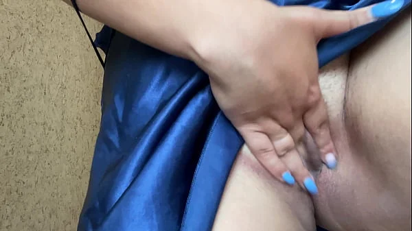 Morning masturbation from beauty Eva